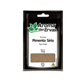 Especiarias Aroma Das Ervas Tempero Sírio Pimenta Síria Embalagem 80G