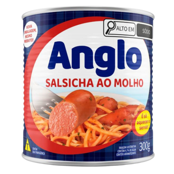 Salsicha Anglo Ao Molho Lata 300G