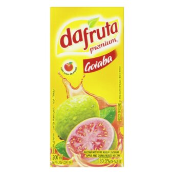 Suco Pronto Dafruta Néctar Goiaba Caixa 200Ml
