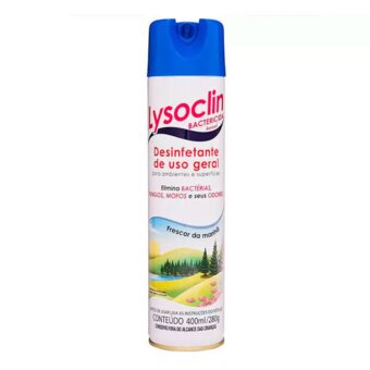 Desinfetante Lysoclin Aerosol 400Ml