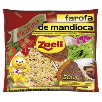 Farofa De Mandioca Zaeli Picanha 500G