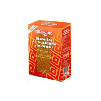Biscoito Miragina Castanha Brasil 300G