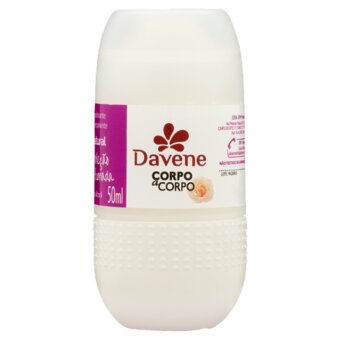 Desodorante Davene Corpo A Corpo Natural Rollon 50Ml