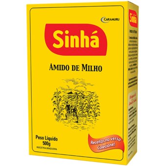 Amido De Milho Sinhá 500G