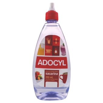 Adoçante Líquido Adocyl Sacarina Embalagem 200Ml
