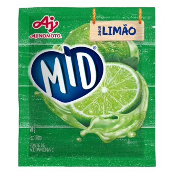 Refresco Pó Mid Limão 20G