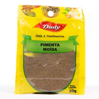Pimenta Do Reino Moída Dudy 20G