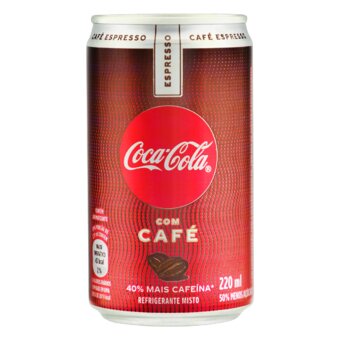 Refrigerante Coca Cola Plus Café Espresso 220Ml