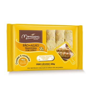 Pão De Alho Mencucini Com Queijo 300G