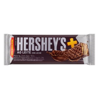 Biscoito Wafer Hersheys Mais Ao Leite 102G