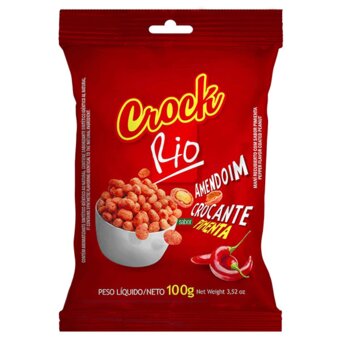 Amendoim Crock Rio Pimenta 100G