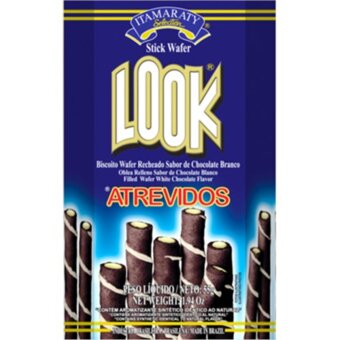 Biscoito Wafer Stick Look Itamaraty Atrevido Pacote 55G
