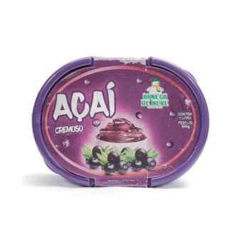 Açaí Cremoso Boneco De Neve 1L