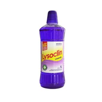 Desinfetante Lysoclin Bruto Lavanda Embalagem 1L