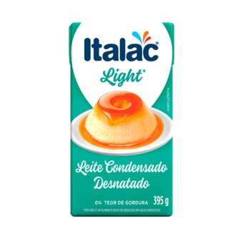 Leite Condensado Italac Desnatado Light Caixa 395G