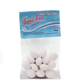 Naftalina Sanibox Embalagem 25G