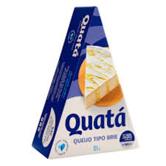 Queijo Brie Quatá Embalagem 125G