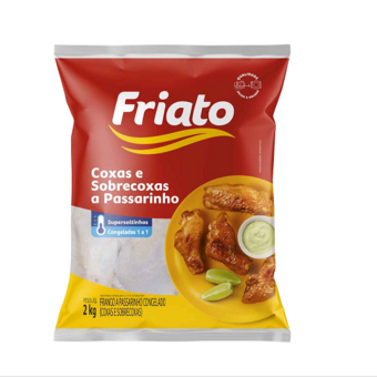 Coxa E Sobrecoxa a Passarinho Friato 2Kg