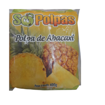 Polpa Fruta Só Polpas Abacaxi 400G