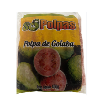 Polpa Fruta Só Polpas Goiaba 400G