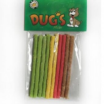 Osso Pet Dugs Rolinho Flexível Sabores 10Un