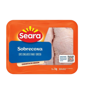 Sobrecoxa de Frango Seara Congelado Bd 1Kg