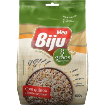 Arroz Meu Biju 8 Grãos Integral Quinoa 500G