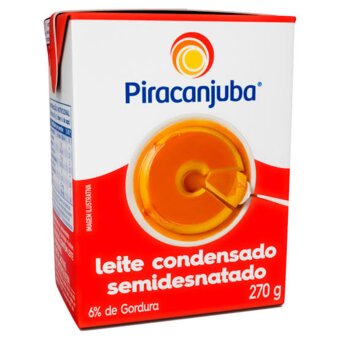 Leite Condensado Semidesnatado Piracanjuba 270G