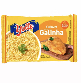 Macarrão Instantâneo Yolle Galinha 63G