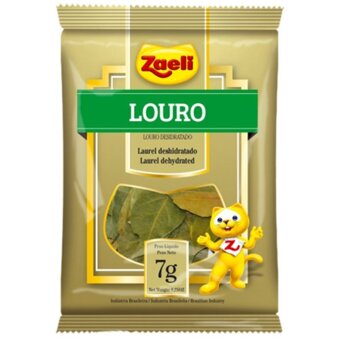 Especiarias Zaeli Louro Em Folhas Embalagem 7G