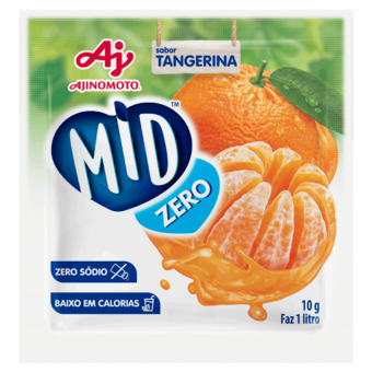 Refresco Em Pó Mid Tangerina 10G