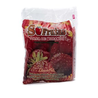 Polpa Fruta Só Fruta Morango 400G