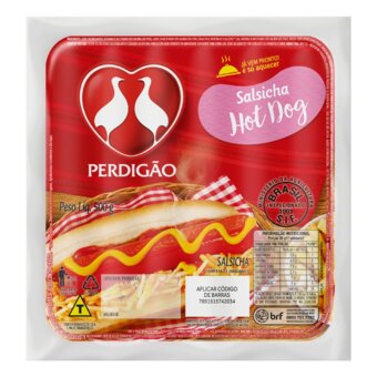 Salsicha Perdigão Hot Dog Pacote 500G