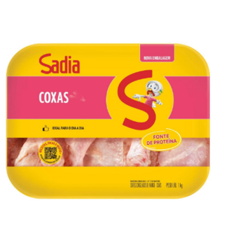 Coxa Frango Sadia Cg Bandeja 1Kg