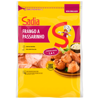 Frango A Passarinho Sadia Sem Tempero 1Kg