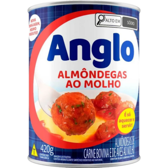 Almondega Ao Molho Anglo 420G