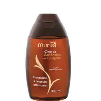 Óleo Corporal Muriel Amêndoas Com Colágeno Embalagem 100Ml