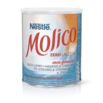 Composto Lácteo Molico Zero Lactose Lata 260G