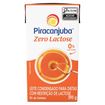 Leite Condensado Piracanjuba Zero Lactose Tp 395G