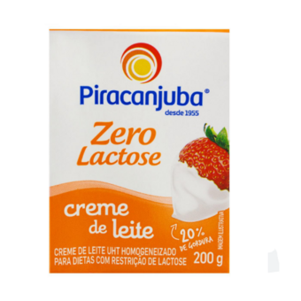 Creme De Leite Piracanjuba Zero L 200G