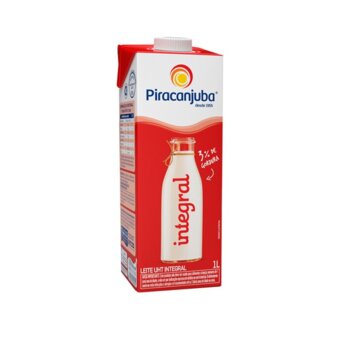 Leite Longa Vida Piracanjuba Integral 1L