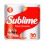 Papel Higienico Sublime Folha Simples Neutro 30m 4un