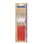 Garfo Mesa Tramontina 3pcs Vermelho