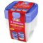 Pote Sanremo Quadrado 800Ml Ref 125/7 Leve 6Un Pague 5Un Conjunto 6Un